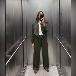 Texture hoodie bomber jacket